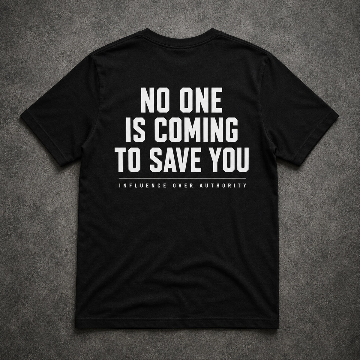 PEACEMAKERS NO ONE IS COMING TO SAVE YOU Graphic Tee