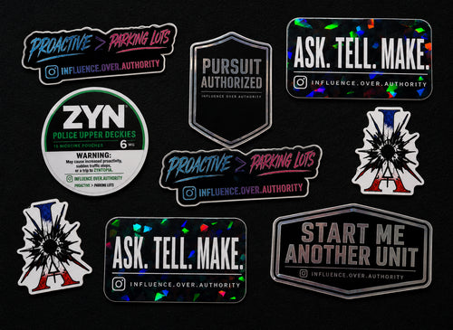 IOA Logo Official Sticker 2 pack