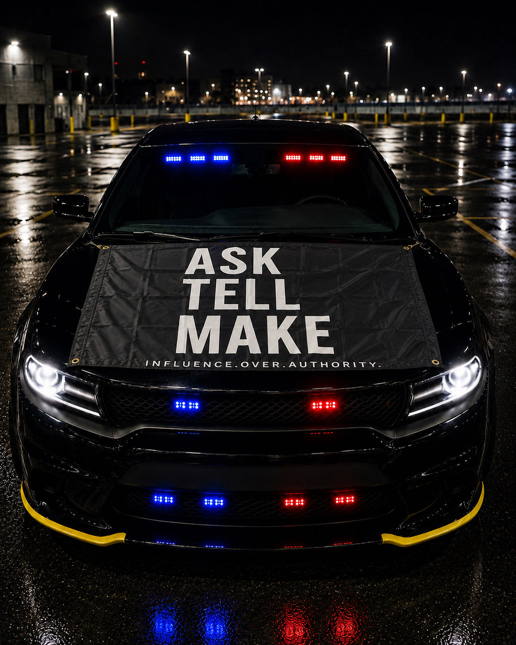 Ask Tell Make 3x5 Flag- IN STOCK