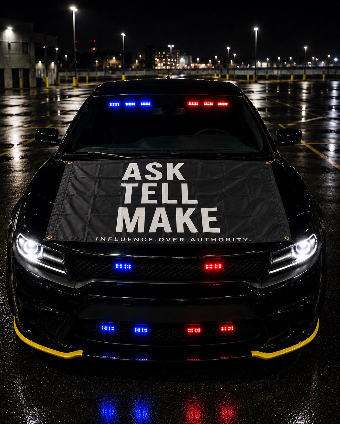 Ask Tell Make 3x5 Flag- IN STOCK