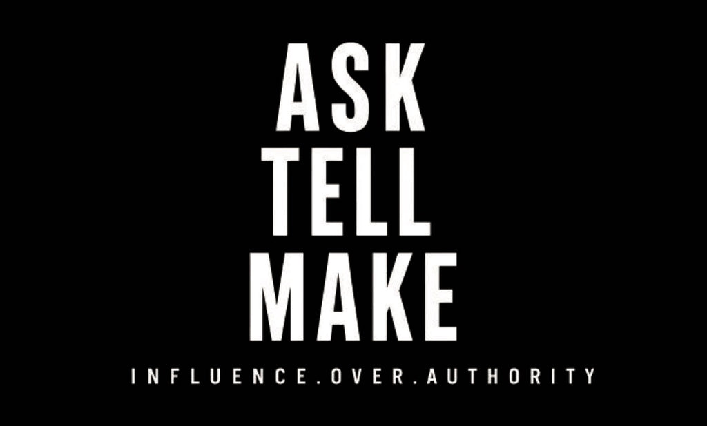 Ask Tell Make 3x5 Flag- IN STOCK