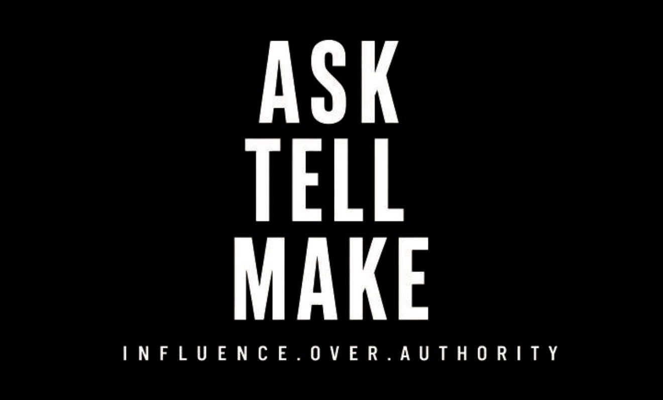 Ask Tell Make 3x5 Flag- IN STOCK