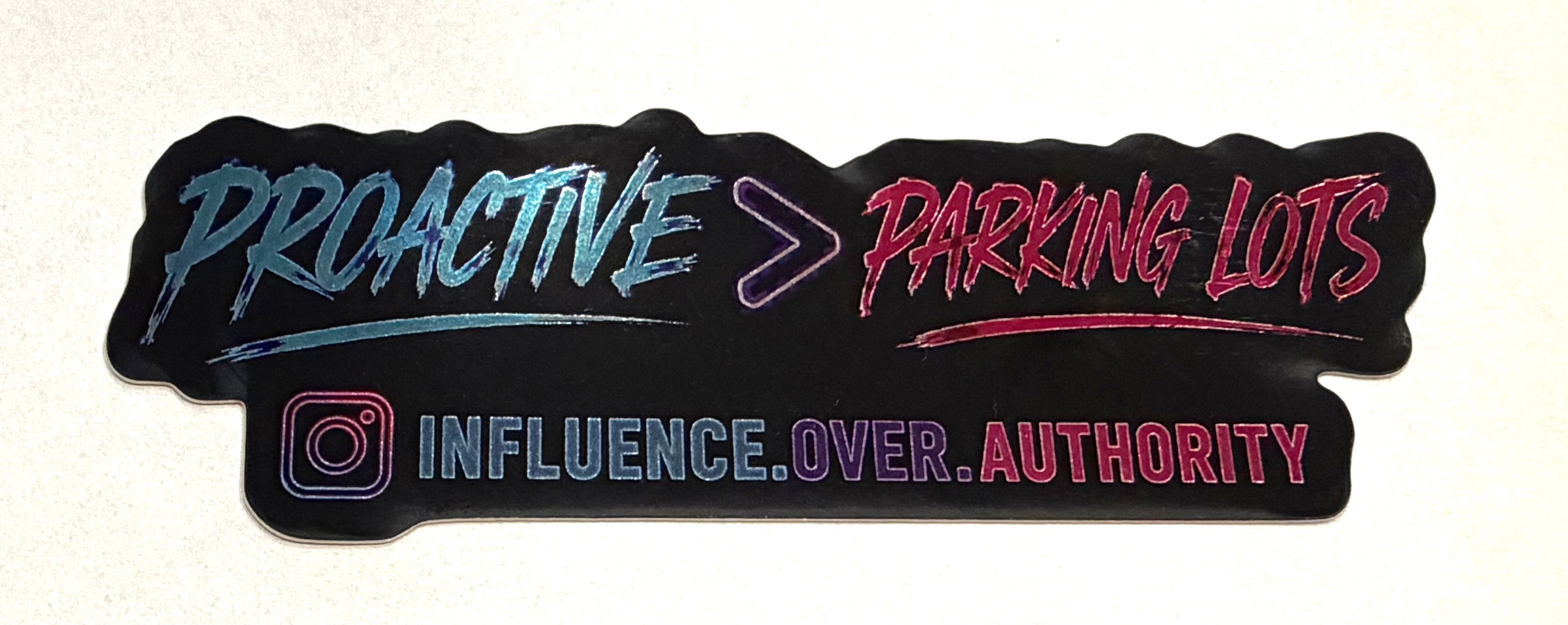Official IOA Proactive > Parking Lots Sticker